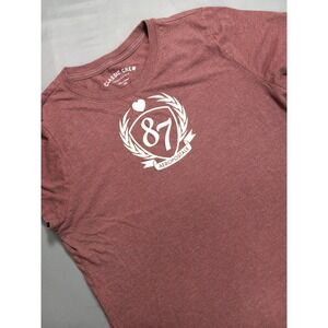 Aeropostale Classic Crew T-Shirt XXL Burgundy Maroon Graphic